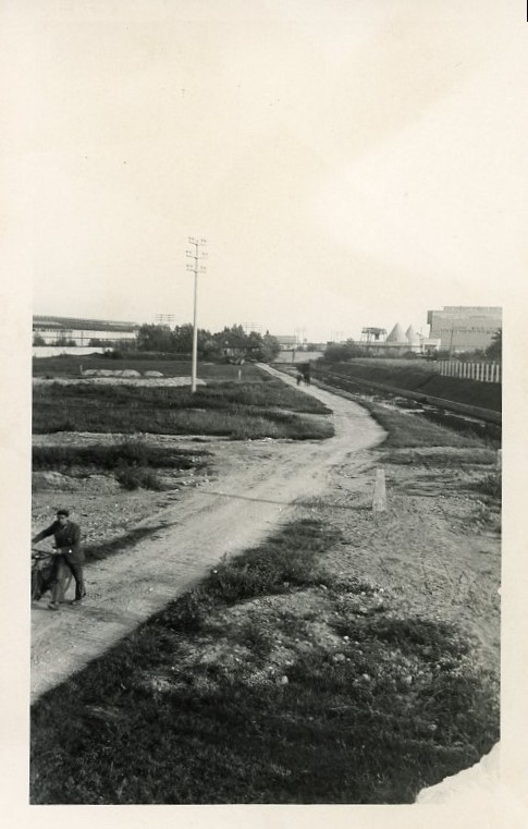 Area of the Bracco plant in Lambrate, the building land, 1949