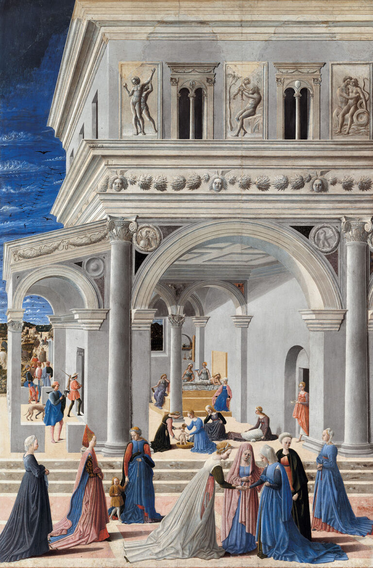 Fra Carnevale, Nascita della Vergine (1467), Metropolitan Museum of Art, New York, 2004