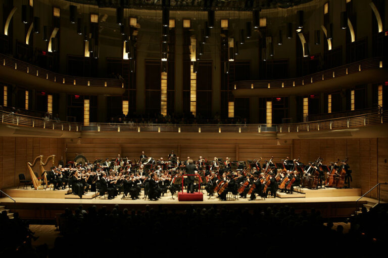 L'Orchestra Filarmonica della Scala di Milano durante una tournée americana, The Music Center at Strathmore, Washington, 2007