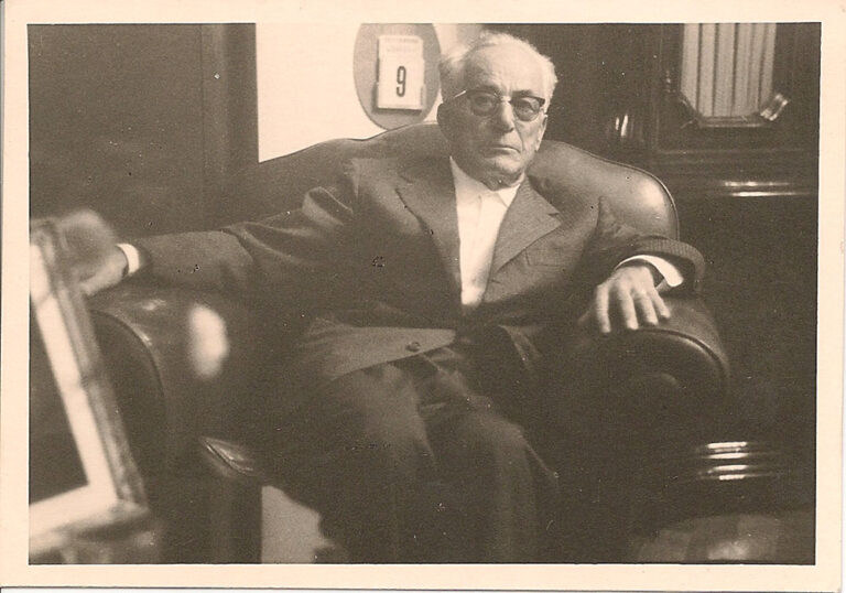 Elio Bracco in Rome in 1958