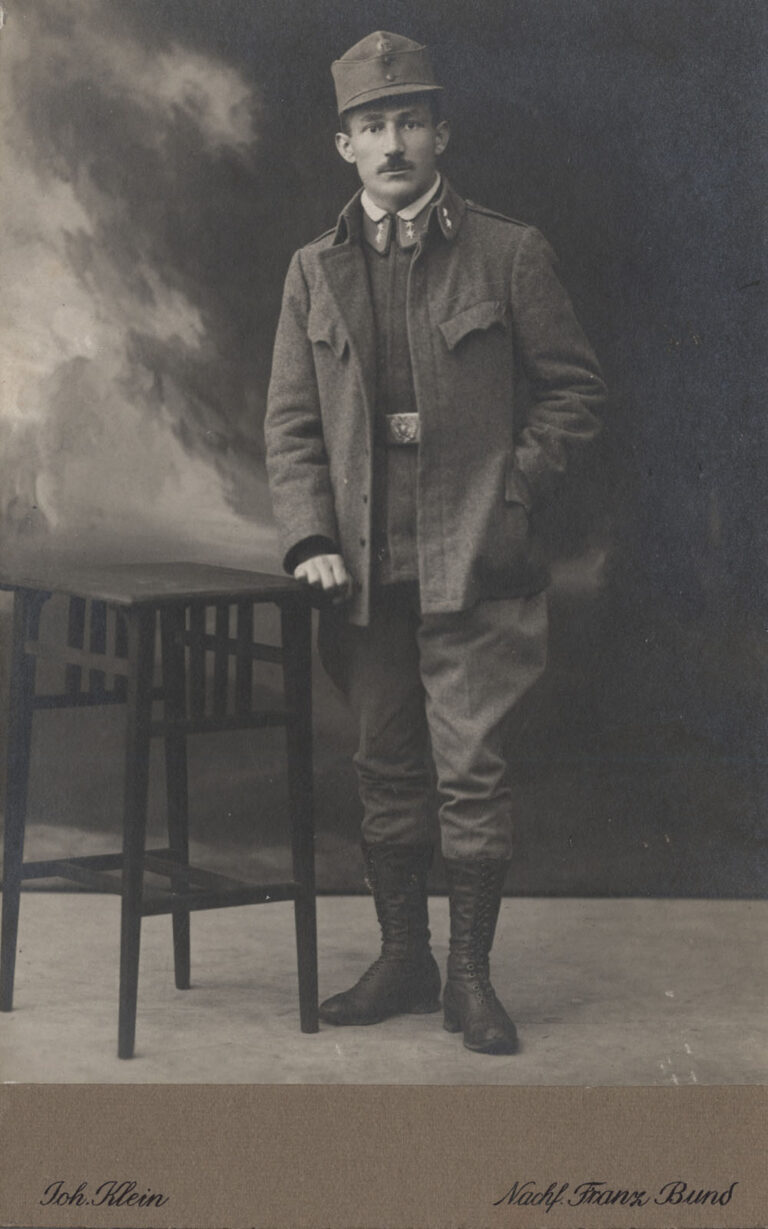 Elio Bracco in uniform, 1910s