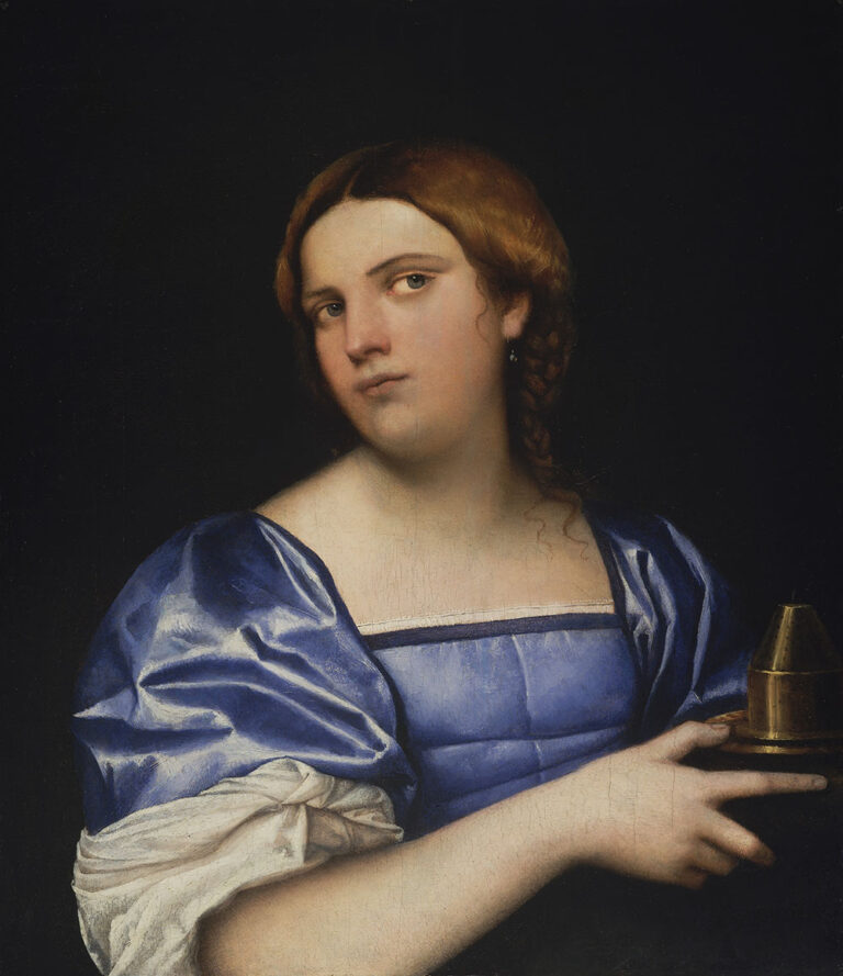Sebastiano del Piombo, "Giovane donna nelle vesti di Vergine Saggia" (1510 ca.) National Gallery of Art, Washington, 2006