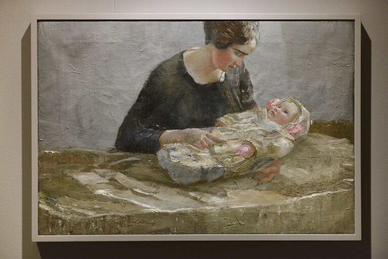 Angiolo D'Andrea, "Maternità", 1920s, private collection