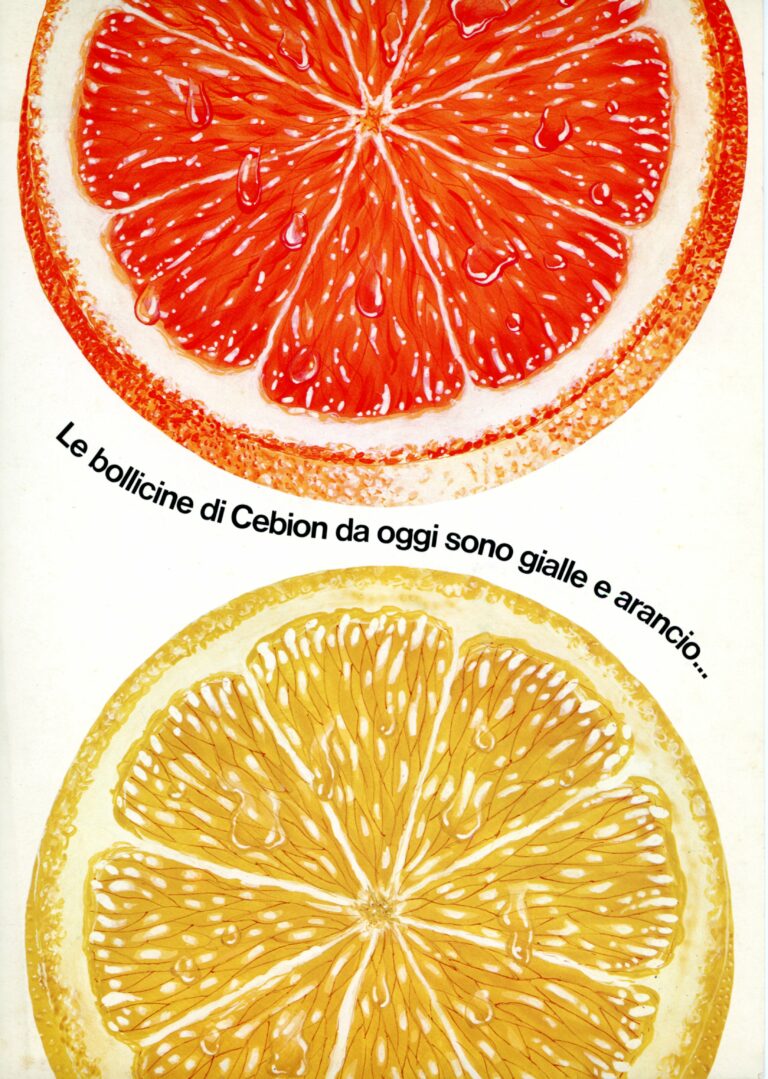 Promotional flyer for Cebion, 1990s