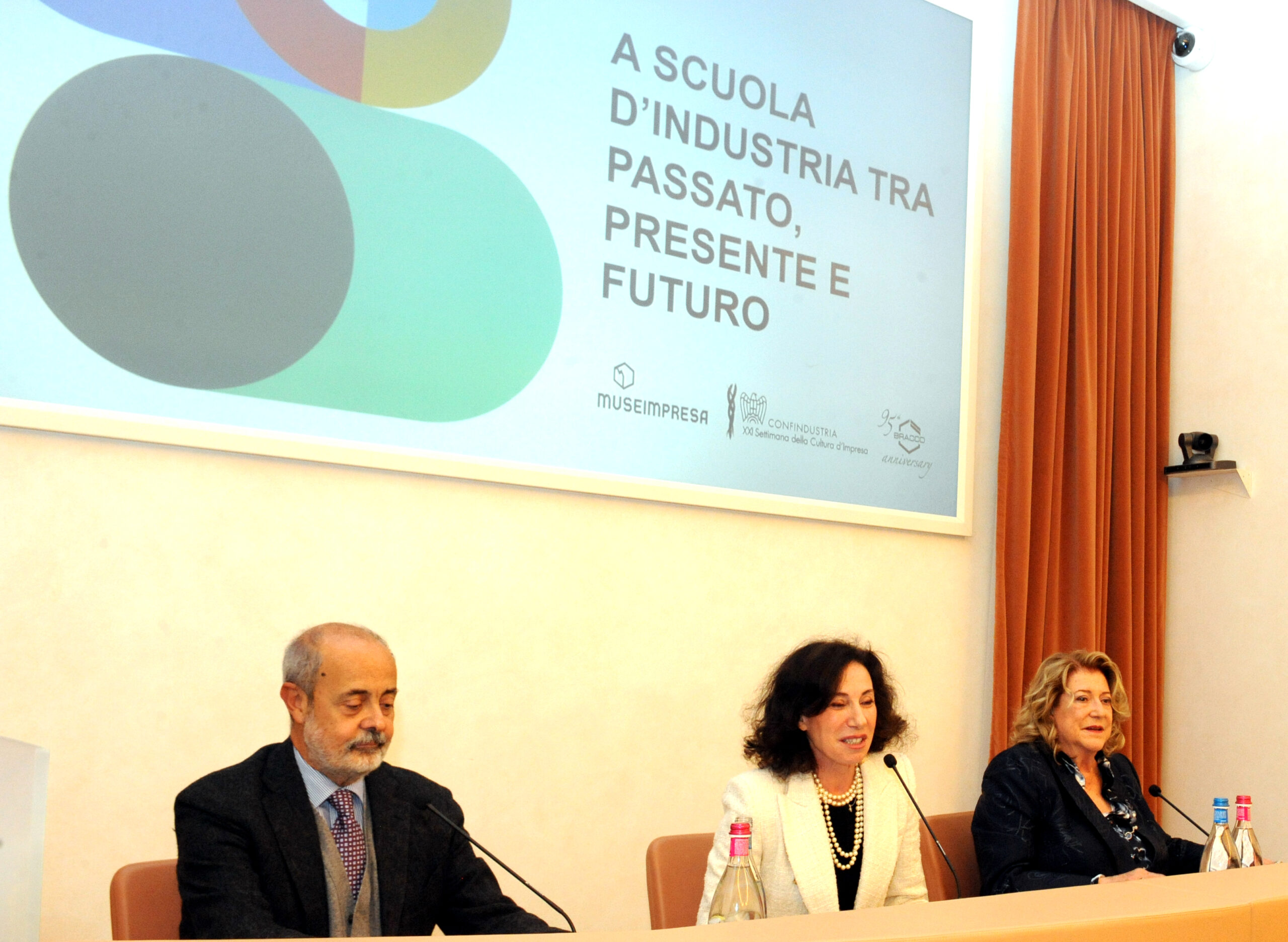 Antonio Calabrò, Nicoletta Picchio e Diana Bracco
