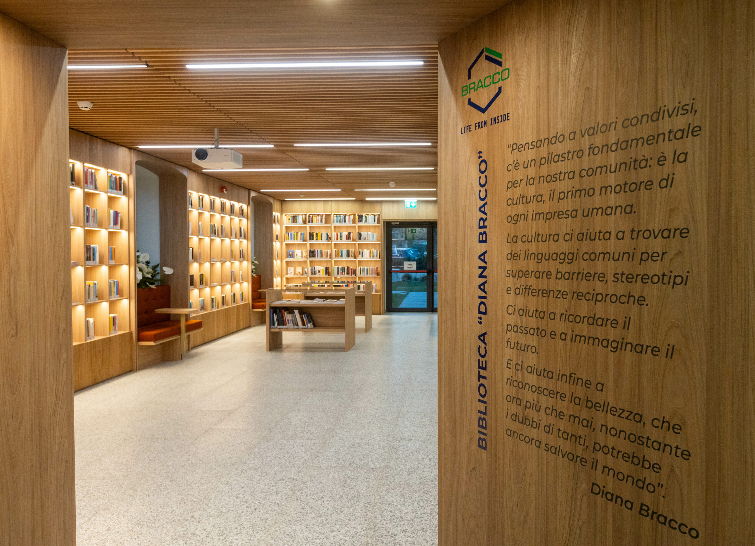 Biblioteca aziendale "Diana Bracco"