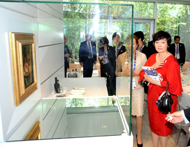 Rappresentanti giapponesi in occasione del Japan National Day all’Expo Milano, 11 luglio 2015
